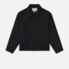 Wool Cashmere Blouson -- Black