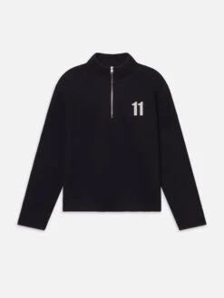 The Society Archive Wool Blend Anorak -- Dark Navy