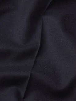 Dark Navy Virgin Wool Tailored Straight Leg Trouser -FRAME Clothing Shop MF25WPA007 DKNV FABRICDETAIL pants texture detail image