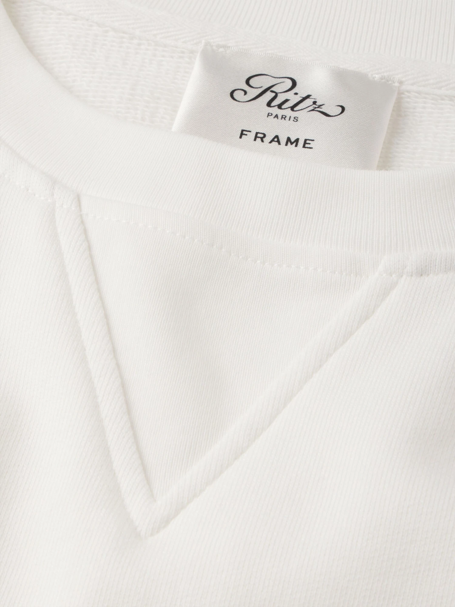Ritz Paris Cream Tonal Logo & Crest – Luxe Cotton-Blend Crewneck Sweatshirt 11 Ritz Paris Cream Tonal Logo & Crest – Luxe Cotton-Blend Crewneck Sweatshirt - Image 11