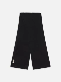 Knit Scarf -- Black