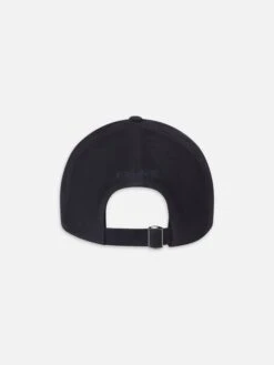 Frame Dark Navy Premium Suede – Minimalist Essential Curved Bill Strapback Hat 5 Frame Dark Navy Premium Suede – Minimalist Essential Curved Bill Strapback Hat -FRAME Clothing Shop MP26LHT001 NAVY BACK cap back packshot image