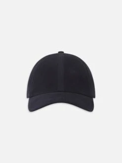Frame Suede Cap -- Dark Navy