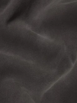 Dark Grey Supple Suede Trucker Jacket – Premium Leather Utility Outerwear with Silver Hardware 17 Dark Grey Supple Suede Trucker Jacket – Premium Leather Utility Outerwear with Silver Hardware -FRAME Clothing Shop MP26LJA003 DKGR FABRICDETAIL jacket texture detail image