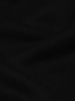 Men's Black Double Face Wool Trucker Jacket – Premium Woven Refined Outerwear -FRAME Clothing Shop MP26WJA008 BLK FABRICDETAIL jacket texture detail image