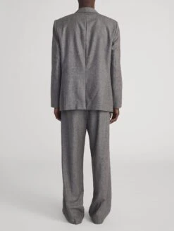 Wide Leg Flannel Trousers -- Light Taupe 11 Wide Leg Flannel Trousers -- Light Taupe -FRAME Clothing Shop MP26WPA004 LTTP MP26WBZ003 LTTP 0660 3a8711bf 2cd3 476e 89fa 18f0771bb934 pants back image