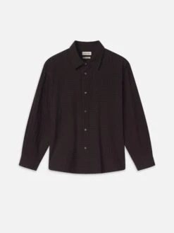 Checkered Shirt -- Navy Check