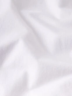 Men's Premium White Supima Cotton Crewneck Tee - Lightweight Luxury Everyday Essential -FRAME Clothing Shop MS25JTE001 WHT FABRIC DETAIL top texture detail image