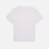 Men's Premium White Supima Cotton Crewneck Tee - Lightweight Luxury Everyday Essential