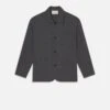 Wool Chore Coat -- Charcoal Grey