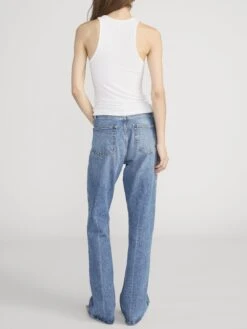 Ritz Women's Rib Tank -- White -FRAME Clothing Shop RW23JKT001 WHT 02592