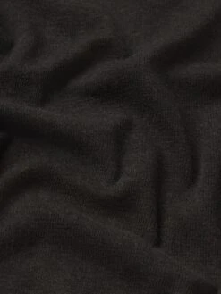 The Rib Baby Tee -- Coffee 13 The Rib Baby Tee -- Coffee -FRAME Clothing Shop WE24JKT015 CFFE FABRICDETAIL top texture detail image