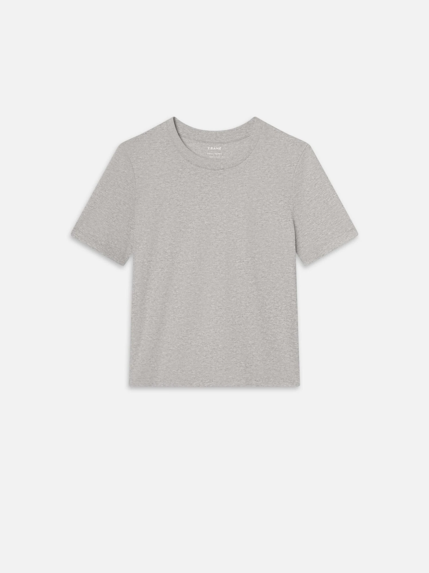 The Baby Tee -- Heather Grey 1 The Baby Tee -- Heather Grey