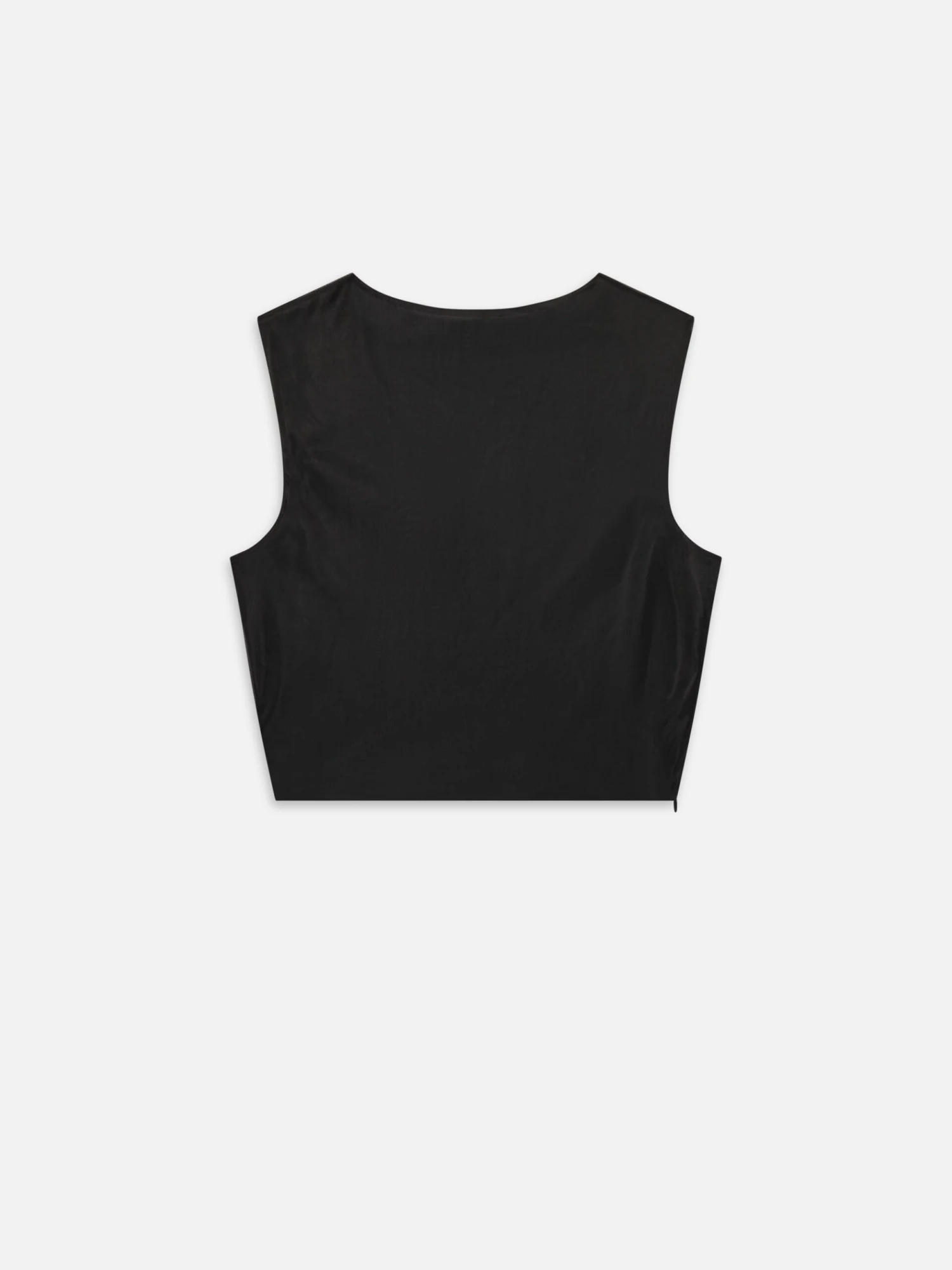 The Mesh Twist Tank -- Black 3 The Mesh Twist Tank -- Black - Image 3