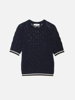 The Rookie Crew Sweater -- Navy Multi
