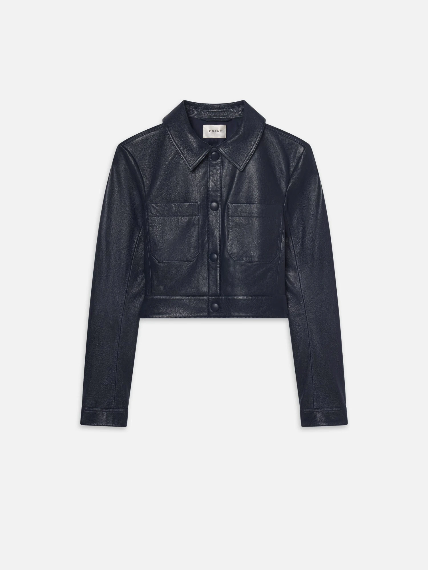 The Small Leather Jacket -- Dark Indigo 1 The Small Leather Jacket -- Dark Indigo