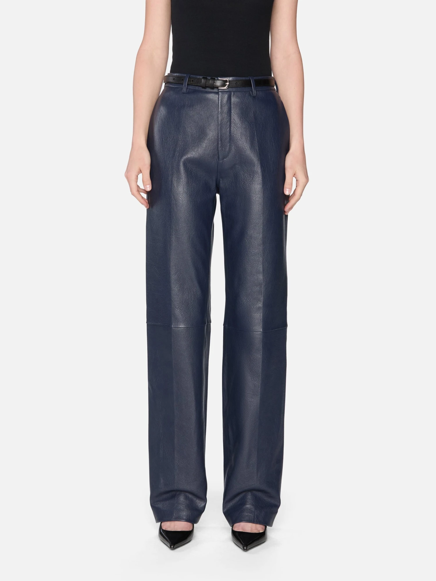 The Leather Trouser -- Dark Indigo 2 The Leather Trouser -- Dark Indigo - Image 2