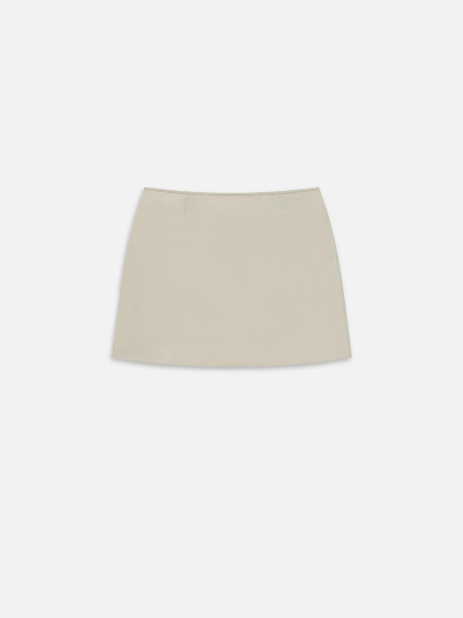 The Leather Mini Skirt -- Soft Mint 4 The Leather Mini Skirt -- Soft Mint - Image 4