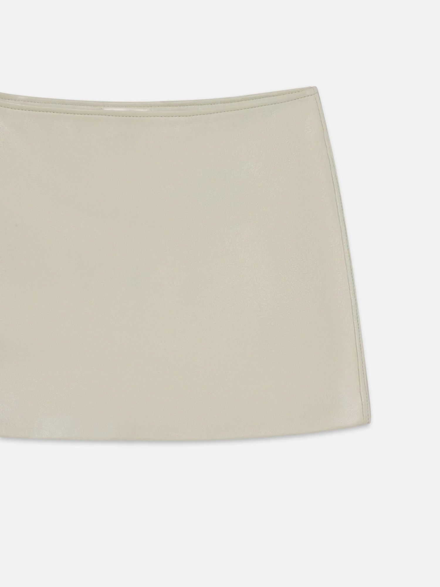 The Leather Mini Skirt -- Soft Mint 3 The Leather Mini Skirt -- Soft Mint - Image 3