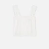 The Eyelet Tank -- White