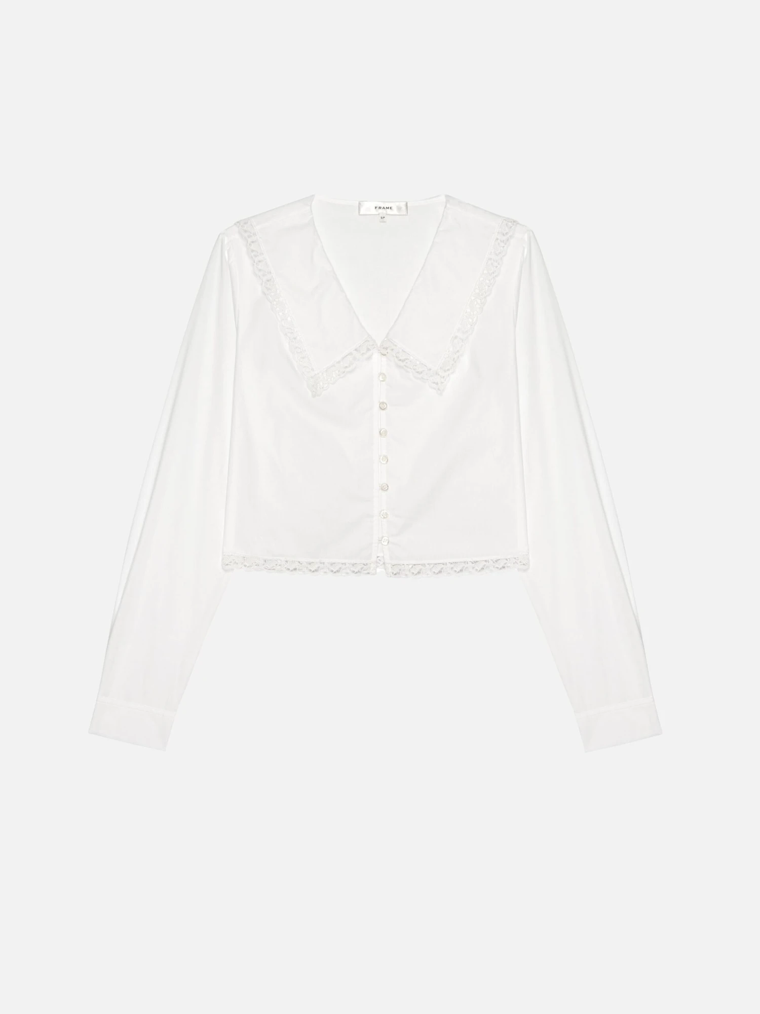 The Charm Blouse -- White 1 The Charm Blouse -- White