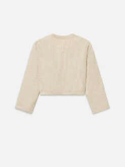 The Trim Jacket -- Cream Multi 9 The Trim Jacket -- Cream Multi -FRAME Clothing Shop WE25WJA003 CREM B 0611f0d4 ce8f 4796 ba1a 31a256787bf8 jacket back packshot image