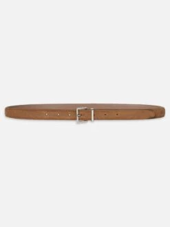 The Suede Square Buckle Belt -- Date