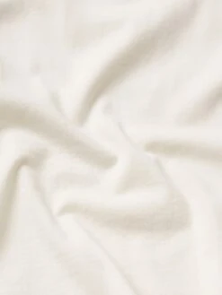 The Ringer Tank -- Cream 13 The Ringer Tank -- Cream -FRAME Clothing Shop WF25JKT001 CREA FABRICDETAIL tank texture detail image