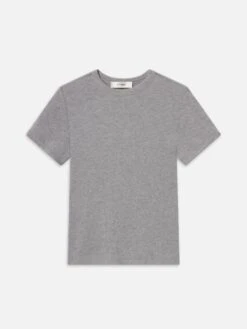 The Rib Baby Tee -- Heather Grey