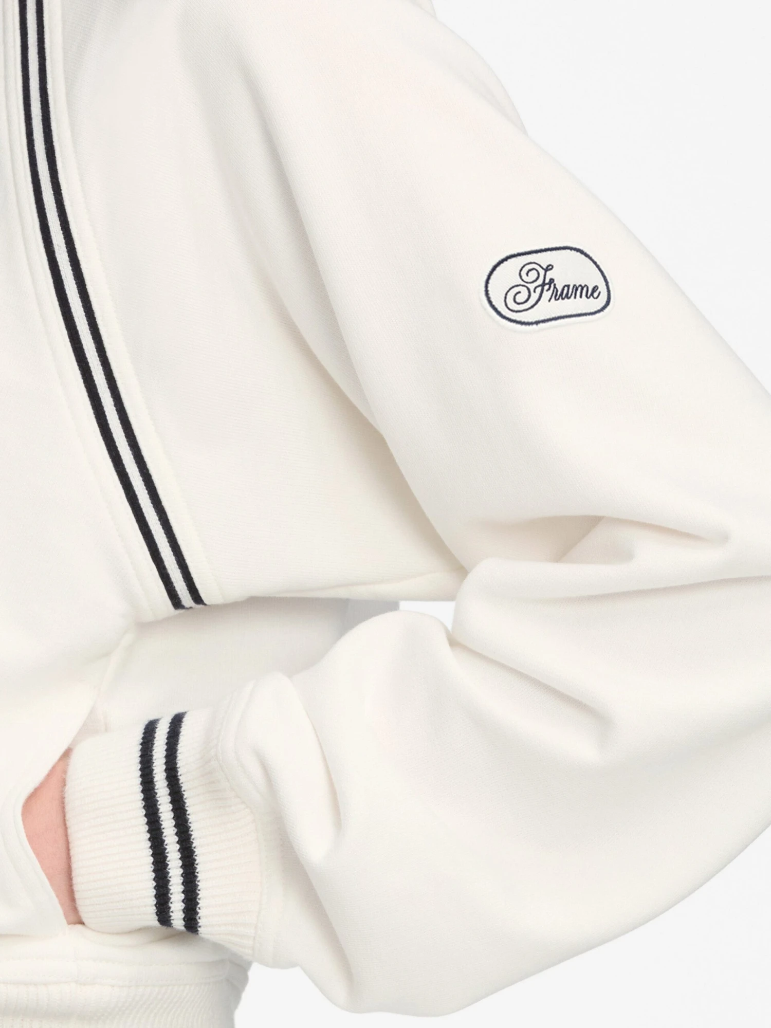 The Tennis Sweatshirt -- White 6 The Tennis Sweatshirt -- White - Image 6