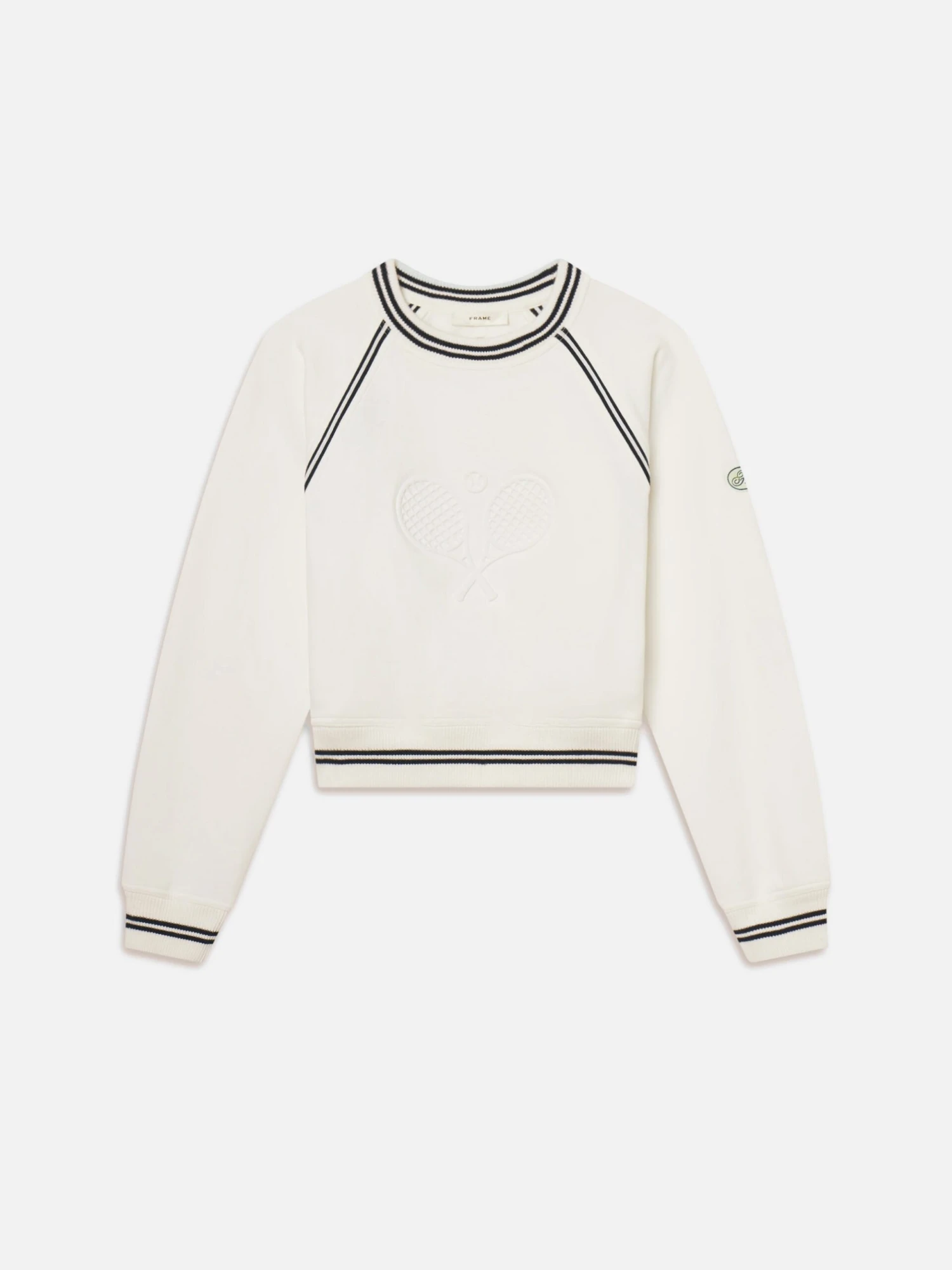 The Tennis Sweatshirt -- White 1 The Tennis Sweatshirt -- White