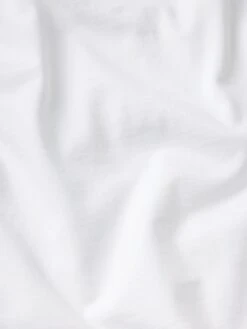 The Base Tee -- White -FRAME Clothing Shop WF25JTE001 WHT FABRICDETAIL top texture detail image