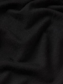 The Smart Polo Dress -- Black -FRAME Clothing Shop WF25KDR002 BLK FABRICDETAIL dress texture detail image