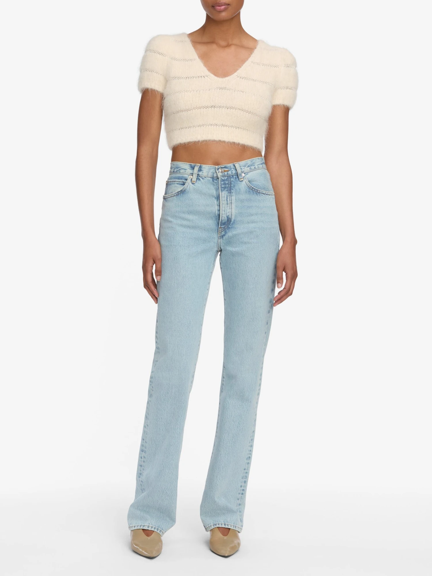 The Cloud Sweater -- Cream 2 The Cloud Sweater -- Cream - Image 2