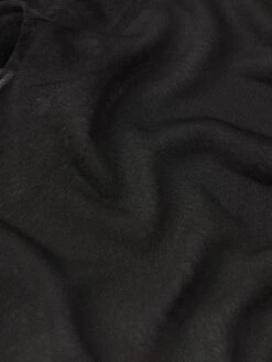 The Luxe Cardi -- Black 11 The Luxe Cardi -- Black -FRAME Clothing Shop WF25KSW022 BLK FABRICDETAIL cardi texture detail image