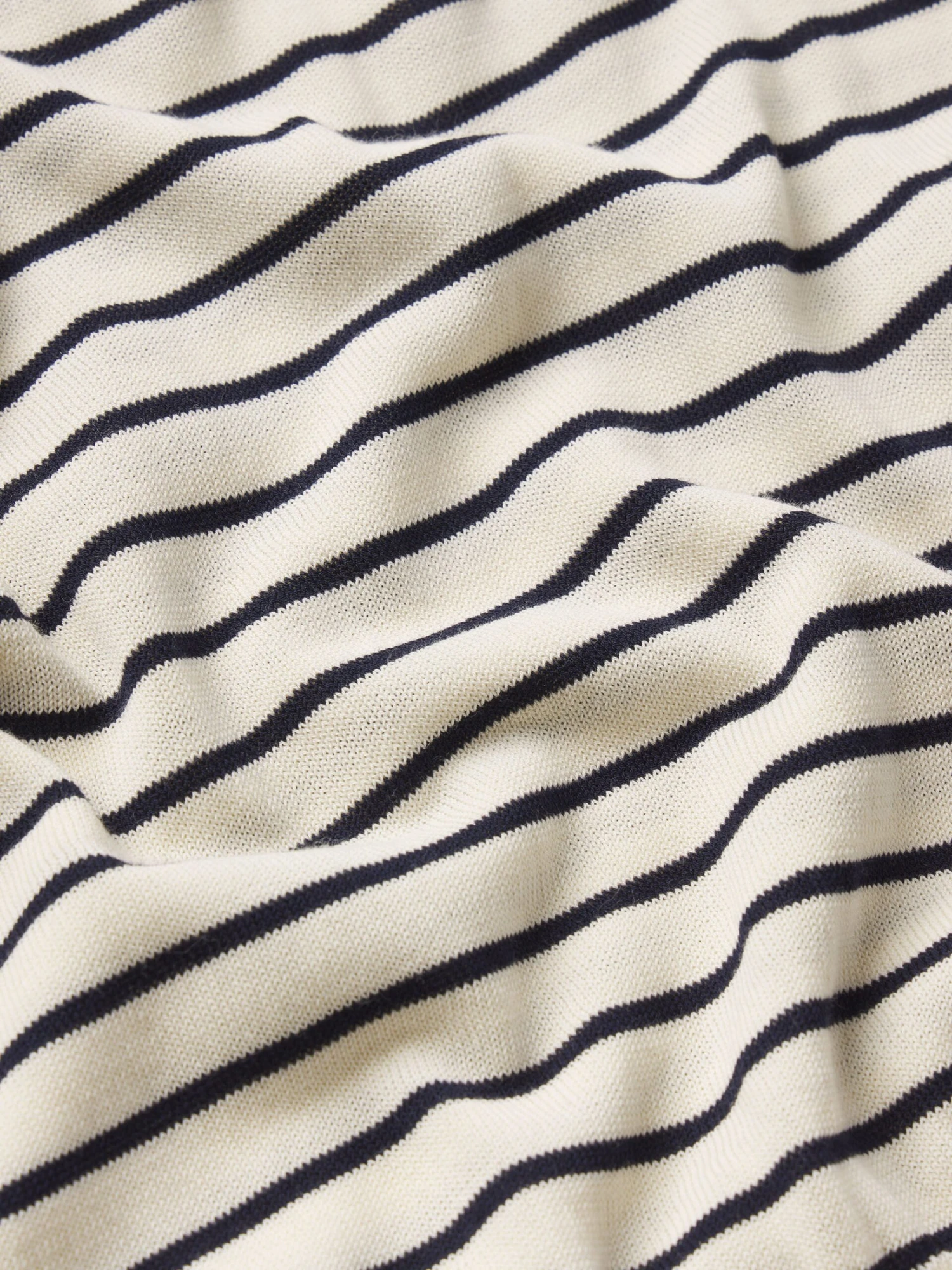 The Keyhole Polo -- Cream Multi 7 The Keyhole Polo -- Cream Multi - Image 7