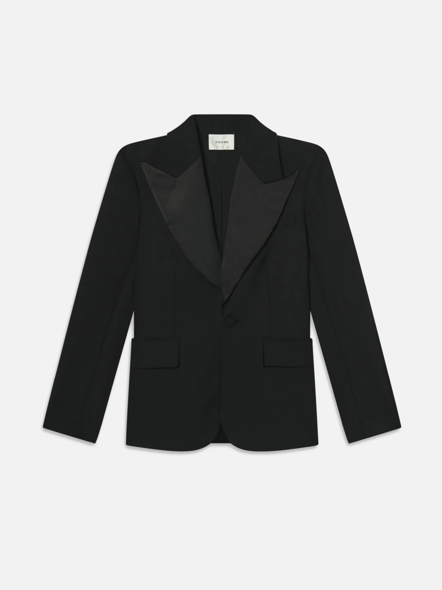 The Peak Lapel Blazer -- Black 1 The Peak Lapel Blazer -- Black