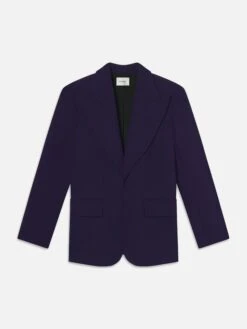 The Peak Lapel Blazer -- Royal Purple