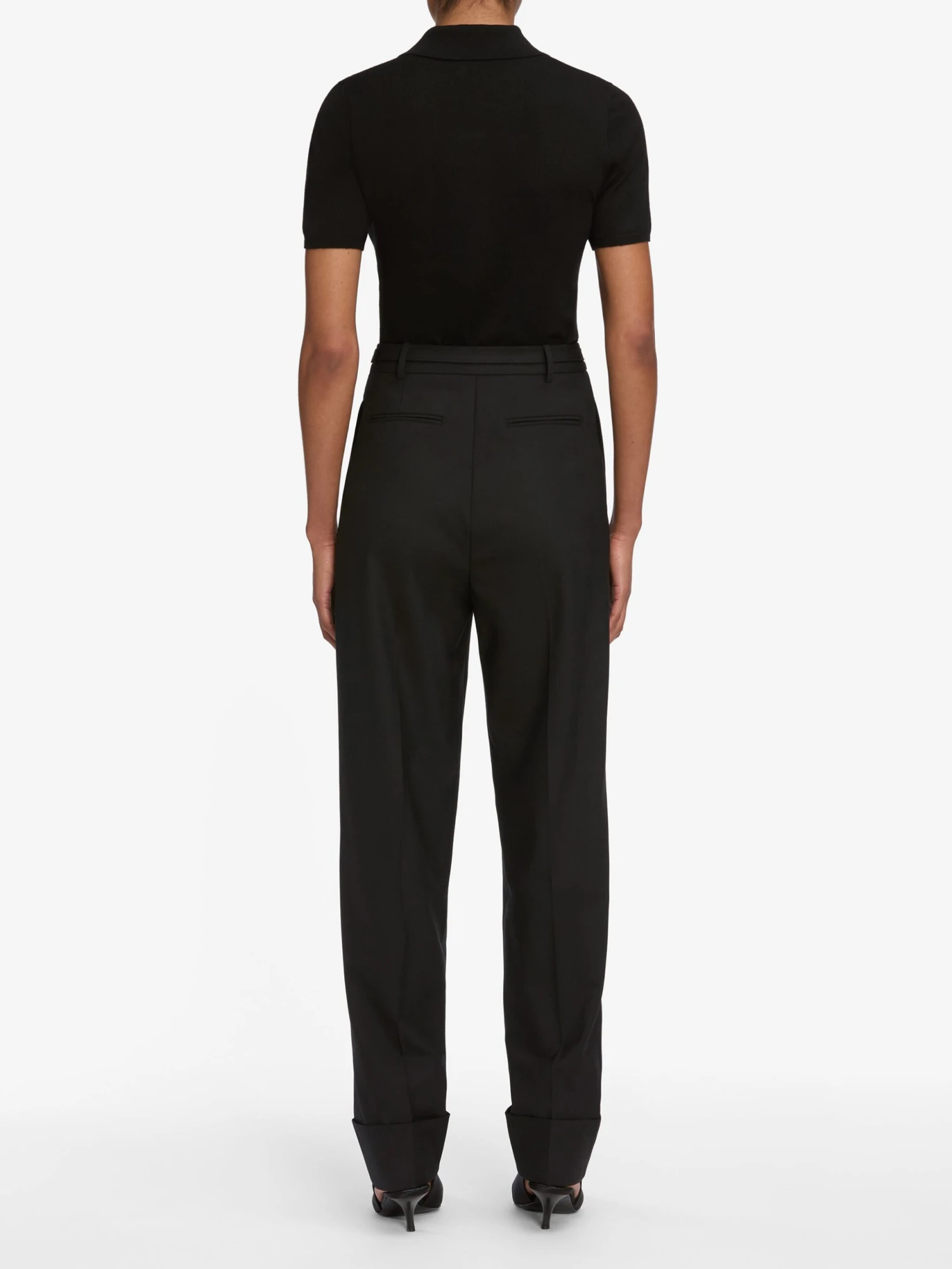 The Smart Polo -- Black 6 The Smart Polo -- Black - Image 6