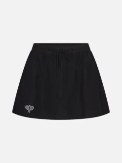 The Tennis Drawstring Skirt -- Navy