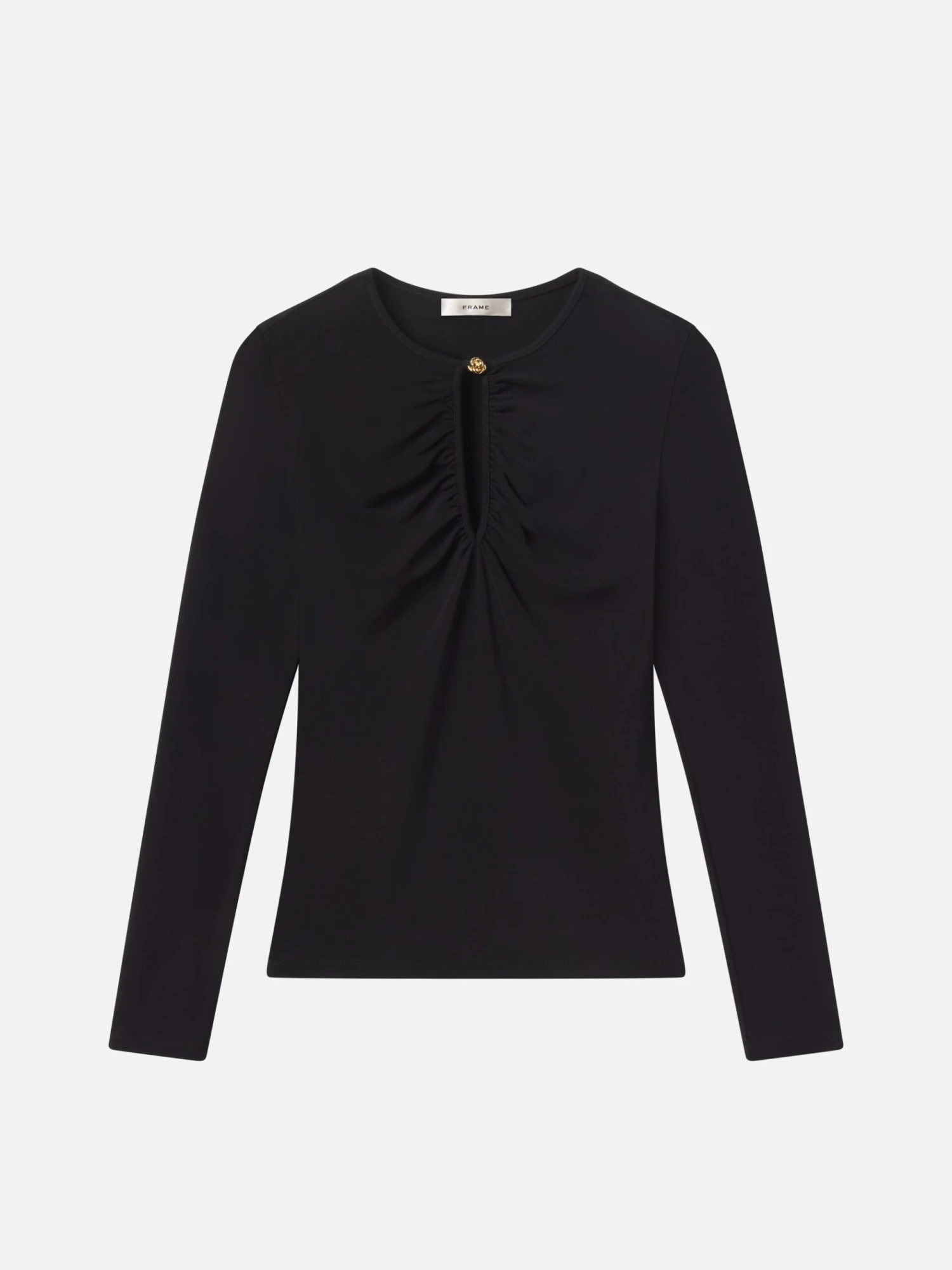 The Keyhole Top -- Black 1 The Keyhole Top -- Black