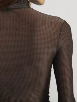The Hosiery Turtleneck -- Americano Multi -FRAME Clothing Shop WP26JKT004 AMCM 2066 sweater back detail image