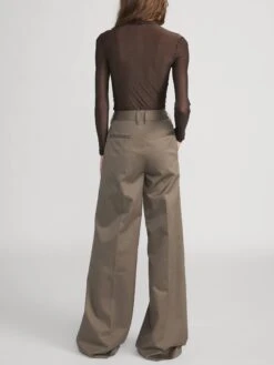 The Hosiery Turtleneck -- Americano Multi -FRAME Clothing Shop WP26JKT004 AMCM 2096 sweater back image