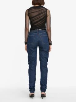 The Draped Top -- Black -FRAME Clothing Shop WP26JKT016 BLK 1023868 ALIN 12868 7afb9476 5544 4449 8270 54cf6535a37b top back image