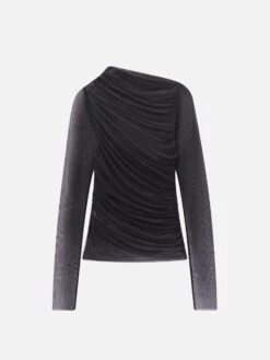 The Draped Top -- Black