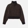 The Houndstooth Jacket -- Brown Multi