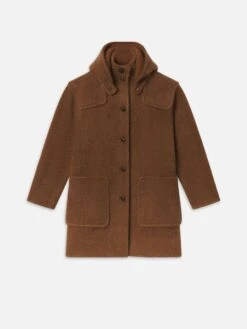 The Oversized Lofty Jacket -- Camel