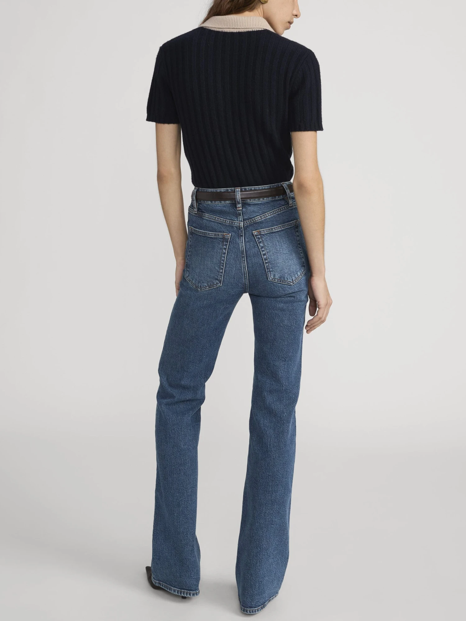 The Contrast Trim Polo -- Navy Multi 6 The Contrast Trim Polo -- Navy Multi - Image 6