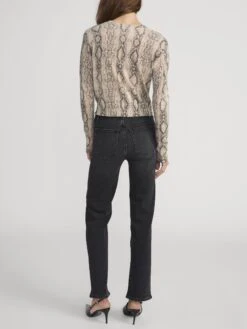 The Cashmere Cardi -- Camel Multi -FRAME Clothing Shop WP26KSW048 CMMT LSLS498 SRSH 0631 6f19d015 48e5 4c42 a901 03adb50bfe82 cardi back image