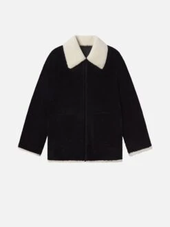 The Shearling Jacket -- Black